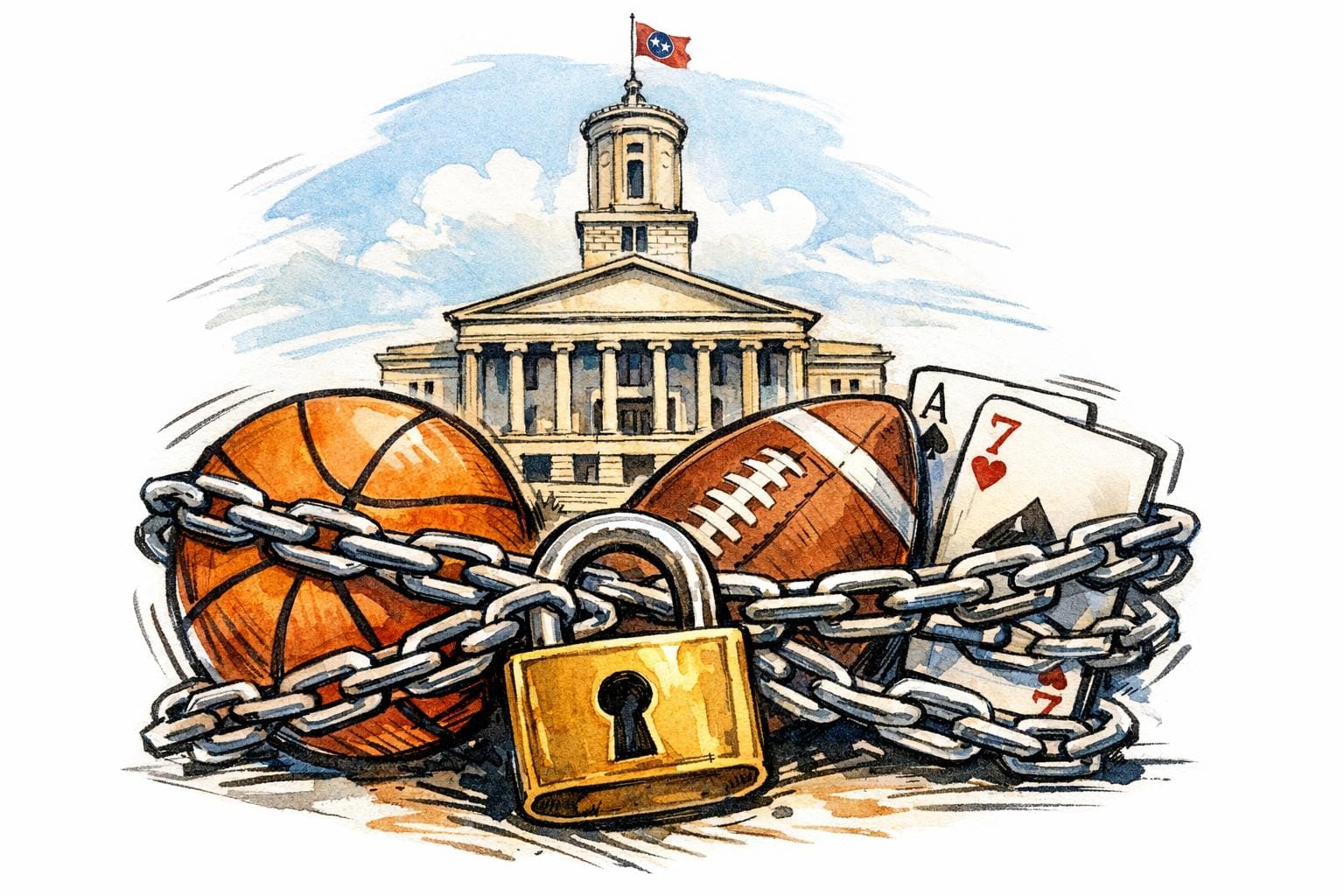 Tennessee clamps down on unlicensed sports betting platforms