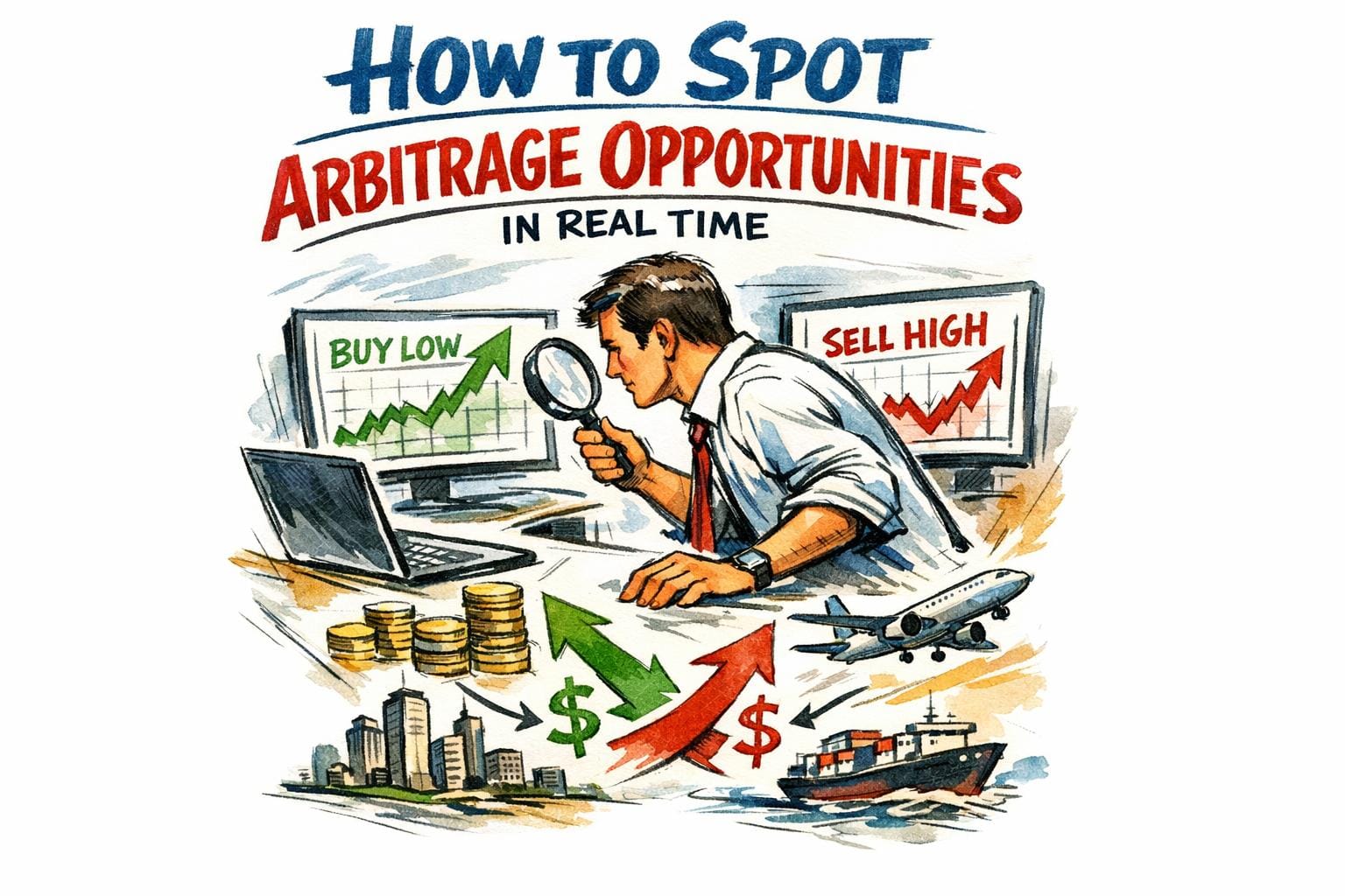 How to Spot Arbitrage Opportunities in Real Time