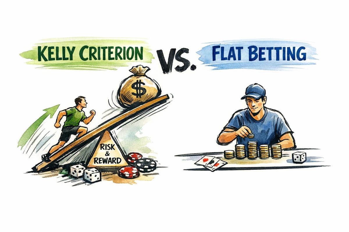 Kelly Criterion vs. Flat Betting