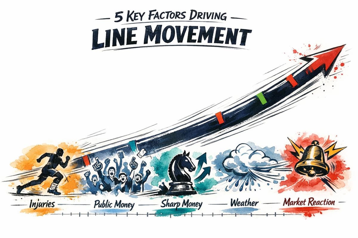 5 Key Factors Driving Line Movement