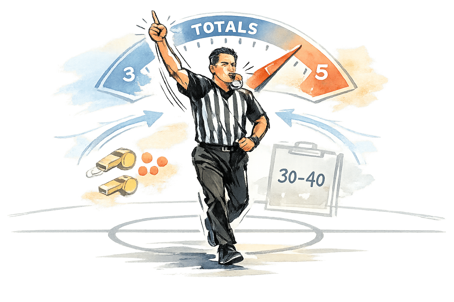 Adjusting for Referee Bias in NBA Totals