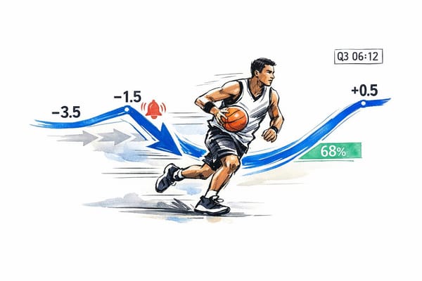 How to Track In-Game Spreads in Real Time