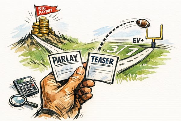 Teasers vs. Parlays: EV Comparison