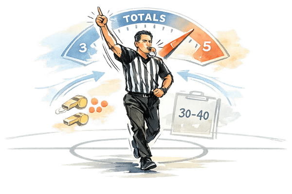 Adjusting for Referee Bias in NBA Totals